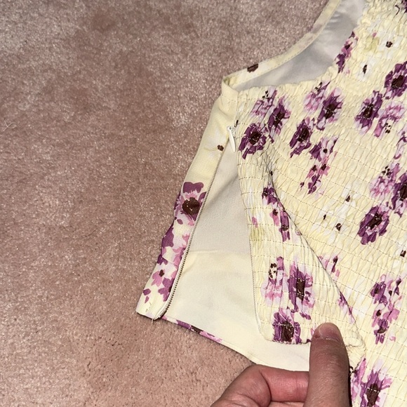 Princess Polly NELLIE TOP YELLOW FLORAL - Picture 7 of 10